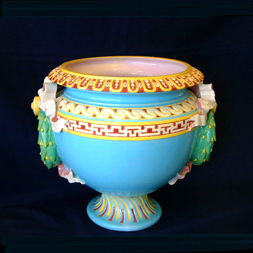 minton majolica jardinere