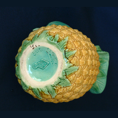 minton majolica pineapple pitcher
