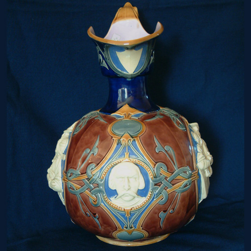 minton majolica pitcher