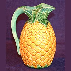 Minton majolica pineapple pitcher