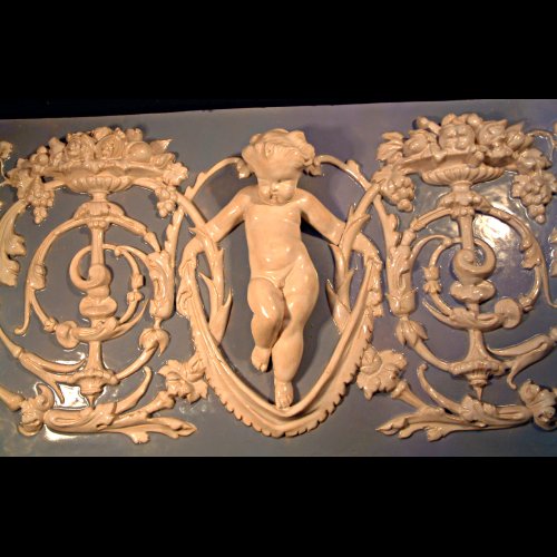 minton majolica tile panel