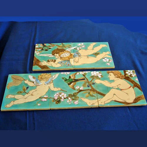 Minton majolica coleman tiles