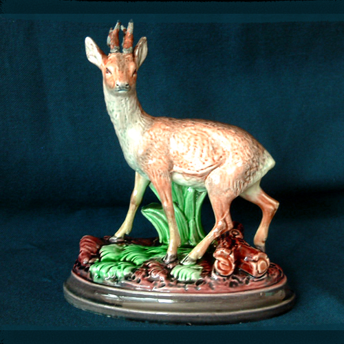 lonitz majolica deer