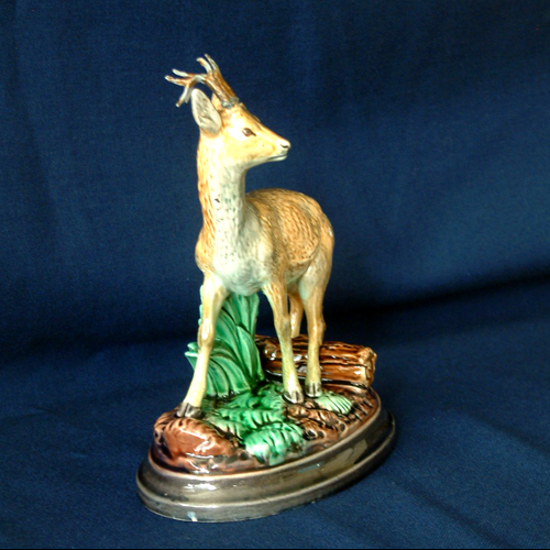 lonitz majolica deer