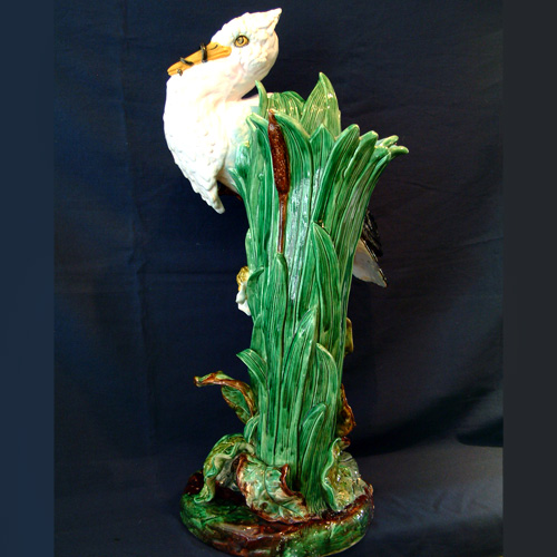 holdcroft majolica heron