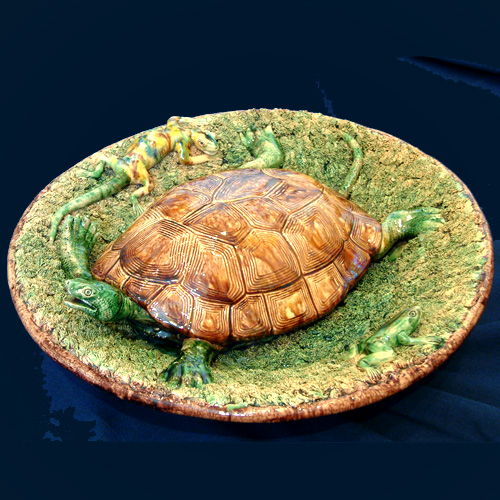 palissy turtle plate