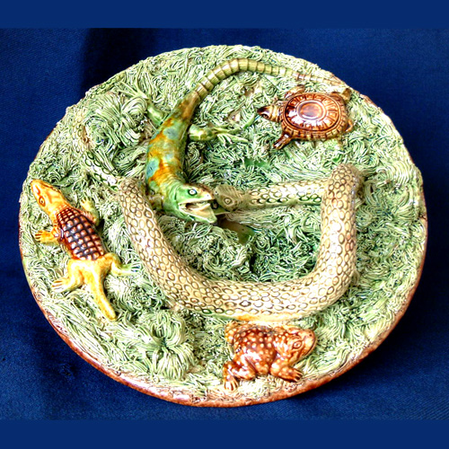 mafra palissy snake plate