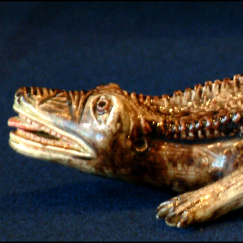 portuguese palissy crocodile