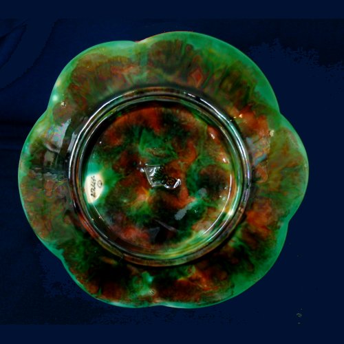 George Jones majolica lily plate 