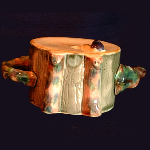 foresters majolica tea pot