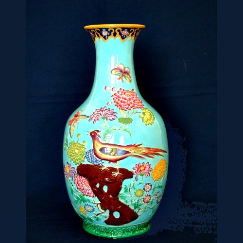 minton majolica japanese vase