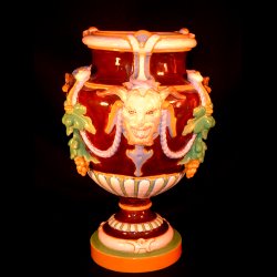 minton majolica vase